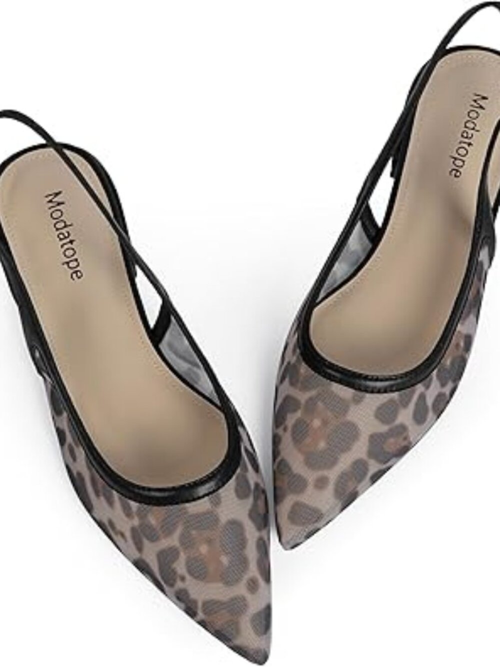 Luxury Women’s Slingback Flats – Pointed Toe Designer‑Inspired Ballet Flats
